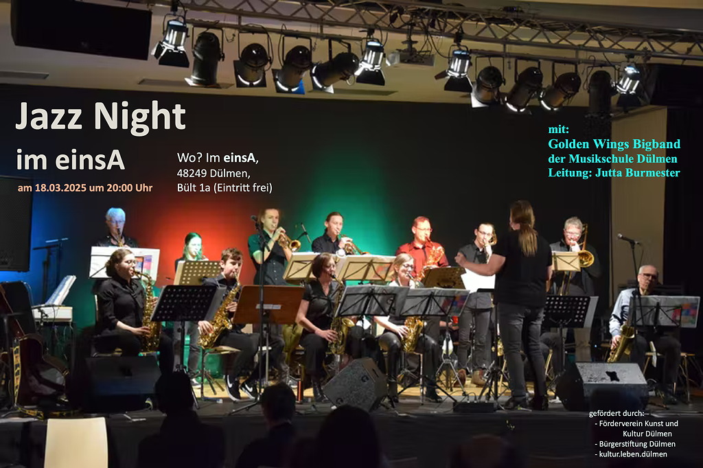 Veranstaltungsplakat März 2025