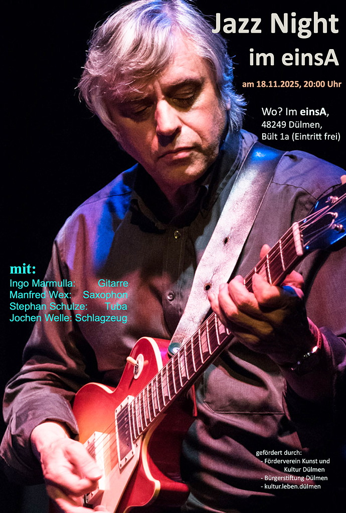 Veranstaltungsplakat November 2025