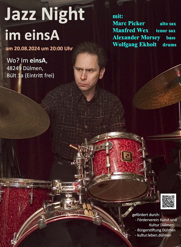 Veranstaltungsplakat August 2024