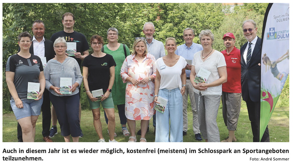 Bild Eröffnung Sport im Park 2024